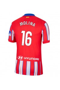 Atletico Madrid Nahuel Molina #16 Fotballdrakt Hjemme Klær 2024-25 Korte ermer